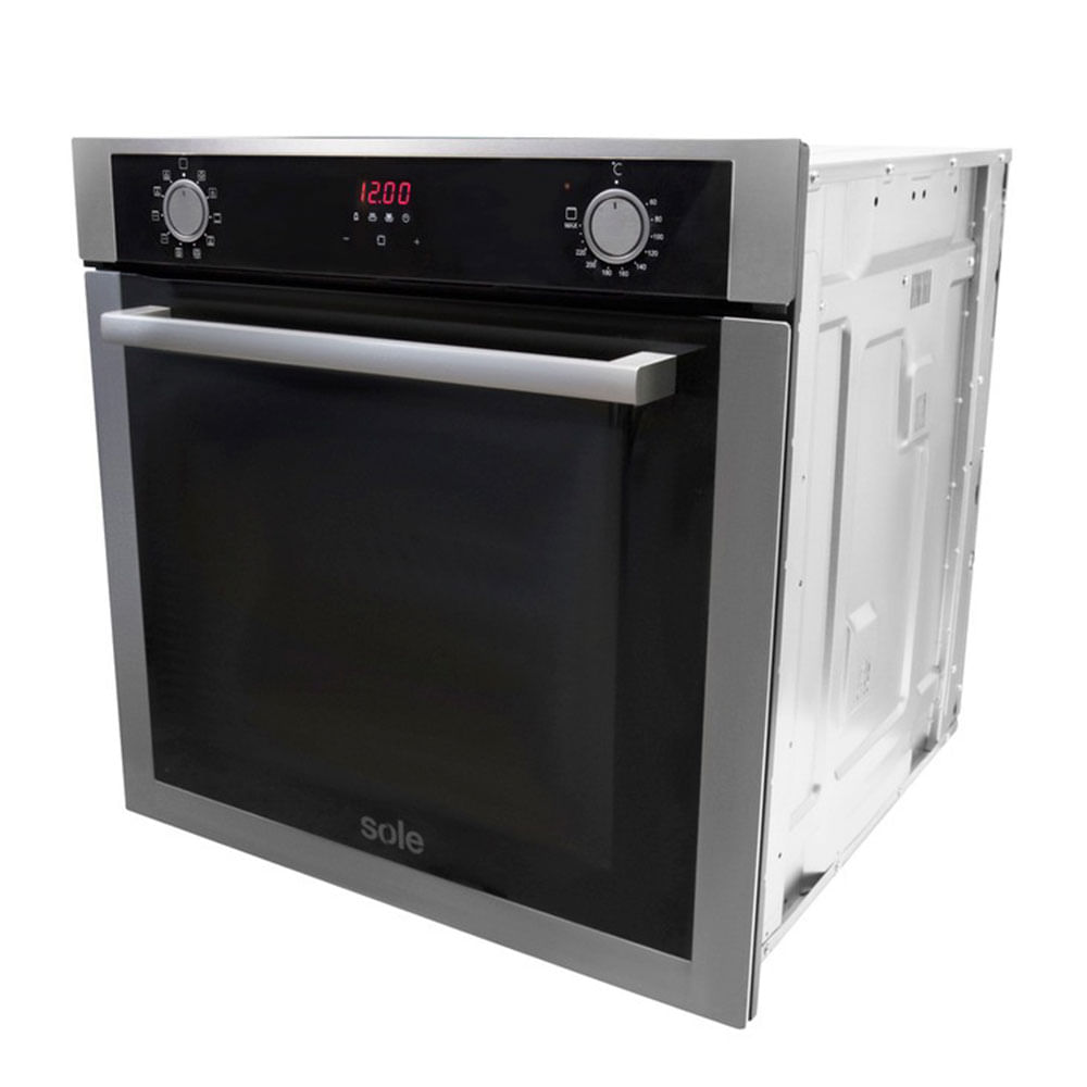 Imagen 2 del producto Horno empotrable Sole Premium 60 cm, 73 litros, eléctrico, negro