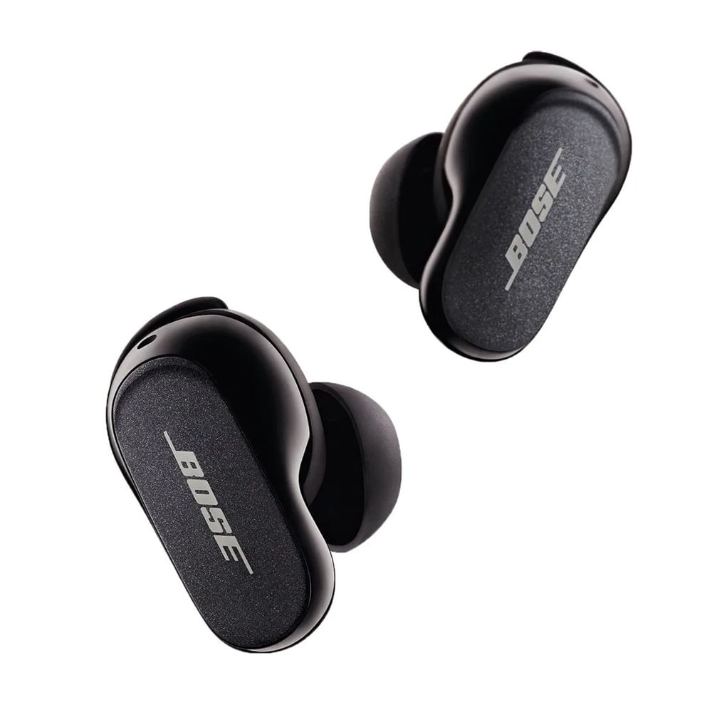 Audífonos bluetooth True Wireless Bose QuietComfort II resistente al agua IPX4, duración máx. 6 horas, cancelación de ruido, negro