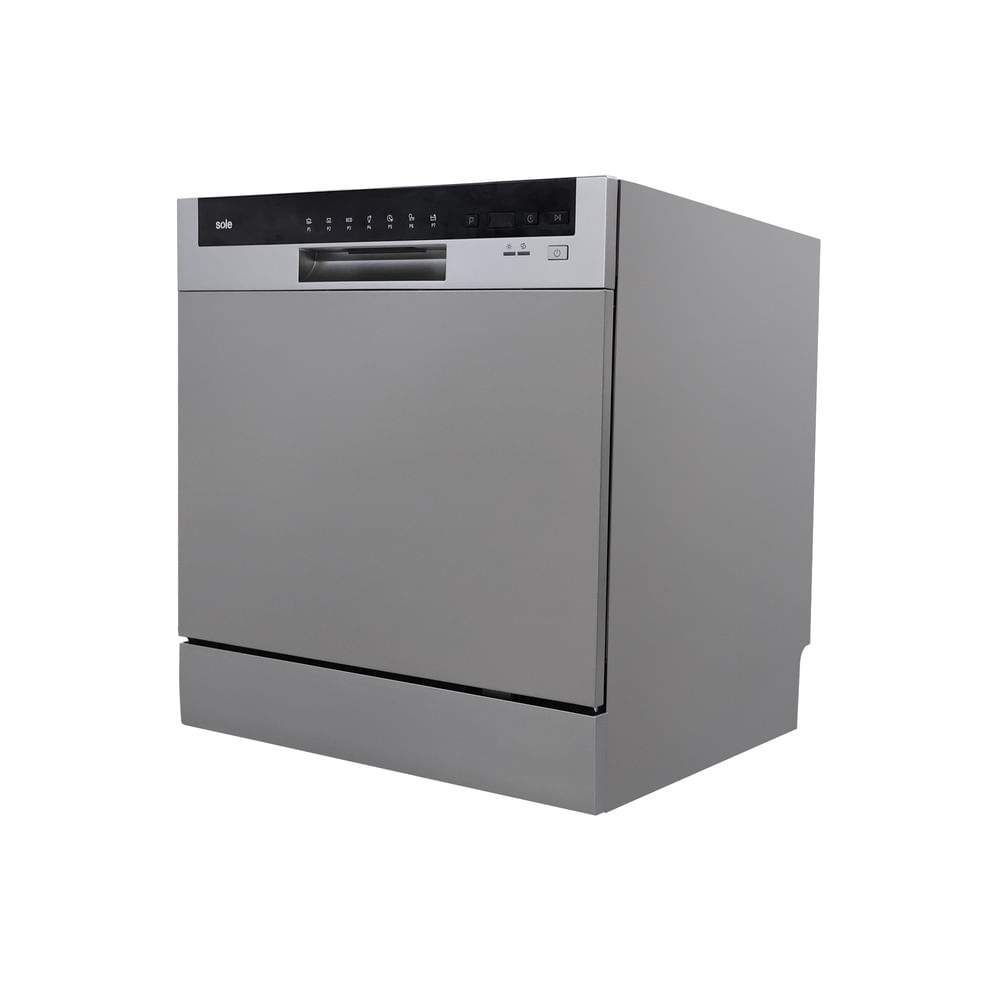 Imagen 2 del producto Lavaplatos Sole 3120SOLLAVAJ002S 1380W, 8 sets, 7 funciones, gris