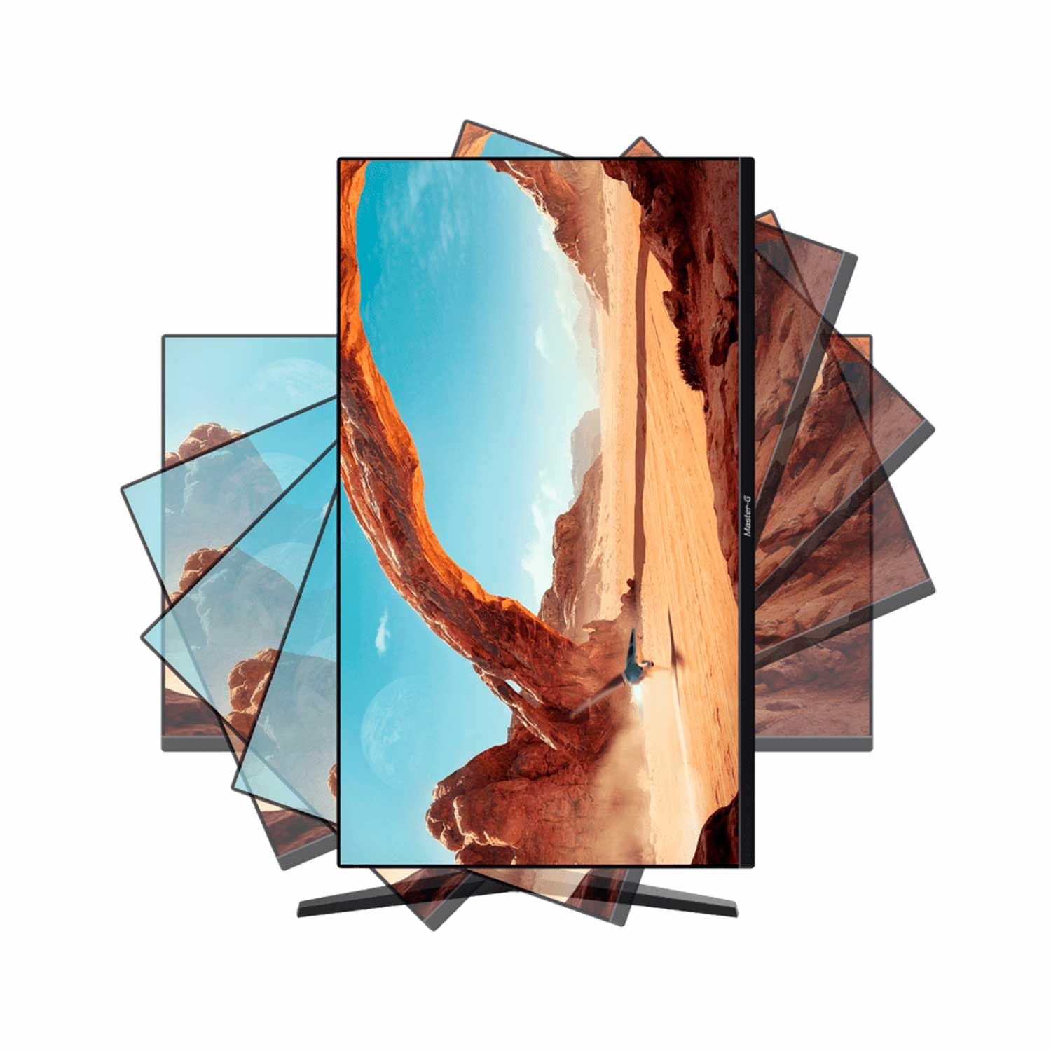 Imagen 2 del producto Monitor Gamer Master G 27"" Full Hd Posición Vertical 180Hz 1Ms