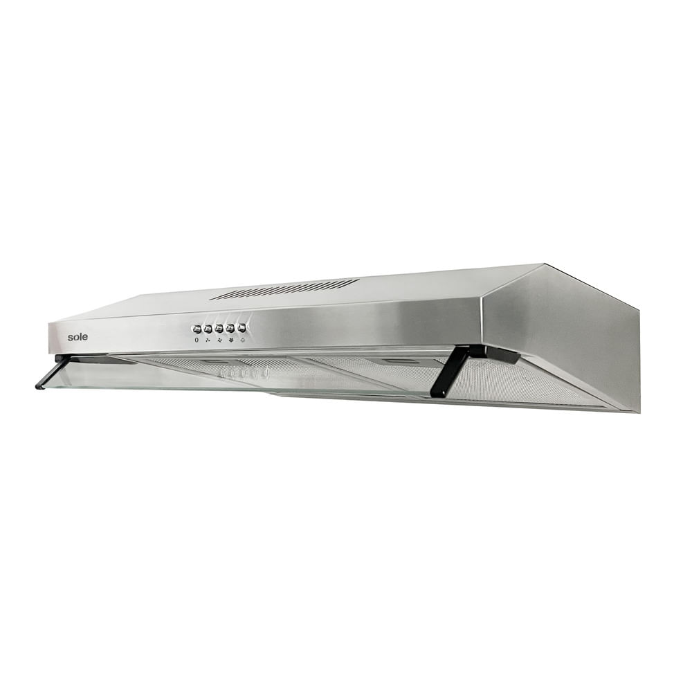 Imagen 2 del producto Campana extractora Sole Roma 1 motor 150w, 60 cm, 3 niveles de absorción, plateado