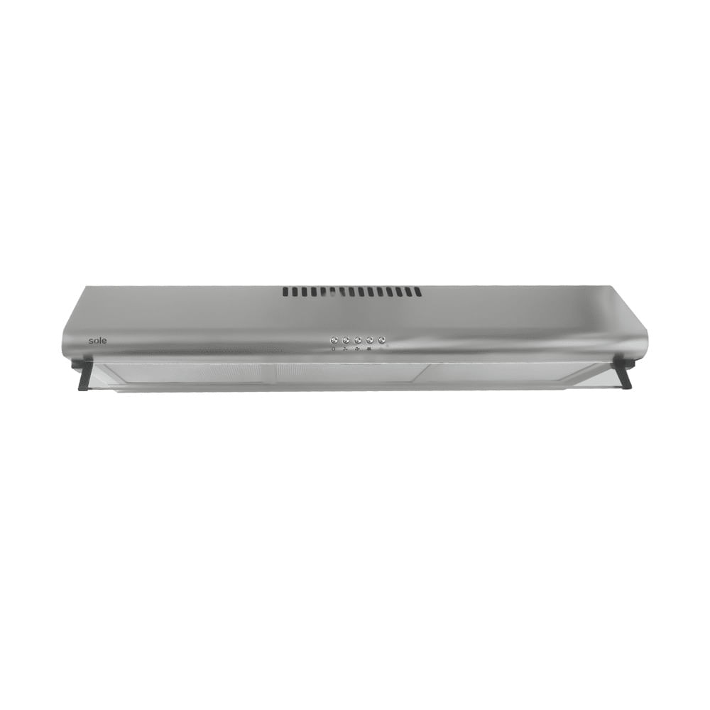 Imagen 2 del producto Campana extractora Sole Hera 1 motor 95W, 80 cm, 3 niveles de absorción, plateado