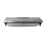 Campana extractora Sole Hera 1 motor 95W, 60 cm, 3 niveles de absorción, plateado