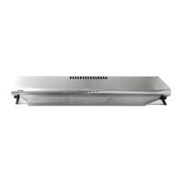Campana extractora Sole Hera 1 motor 95W, 90 cm, 3 niveles de absorción, plateado