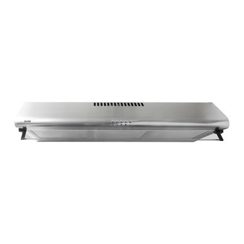 Campana extractora Sole Hera 1 motor 95W, 90 cm, 3 niveles de absorción, plateado