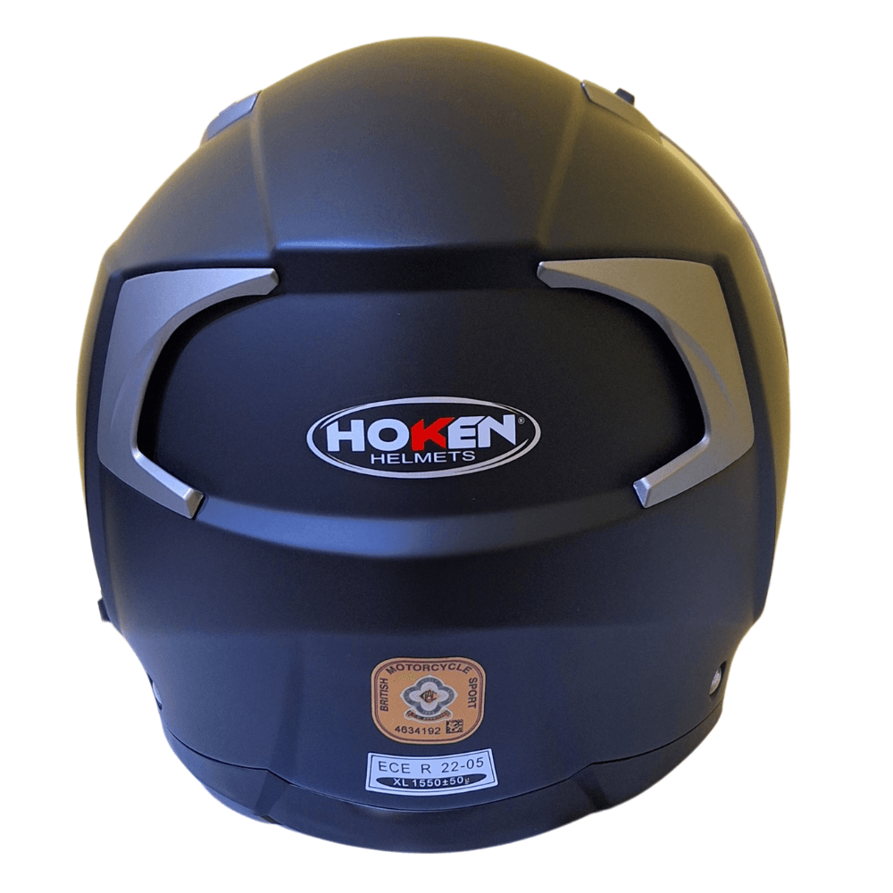 Imagen 2 del producto Casco Hoken FF866 modular  doble visor talla XL, negro mate