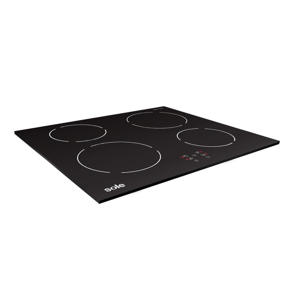 Imagen 2 del producto Encimera Sole S-SOLCO072 60 cm, inducción, 4 quemadores, negro