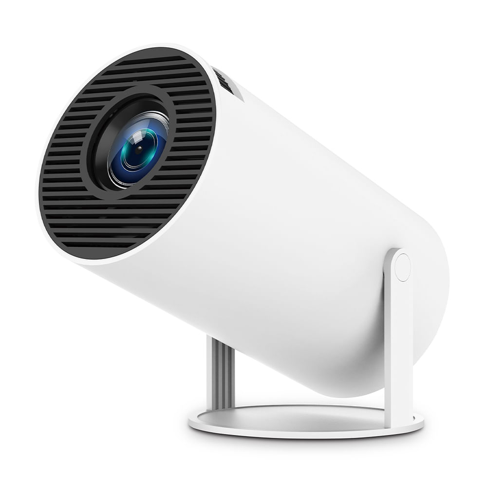 Imagen 1 del producto Proyector portátil Westminster HN-P200 PRO Wi-Fi, 3700 lúmenes, Android, blanco