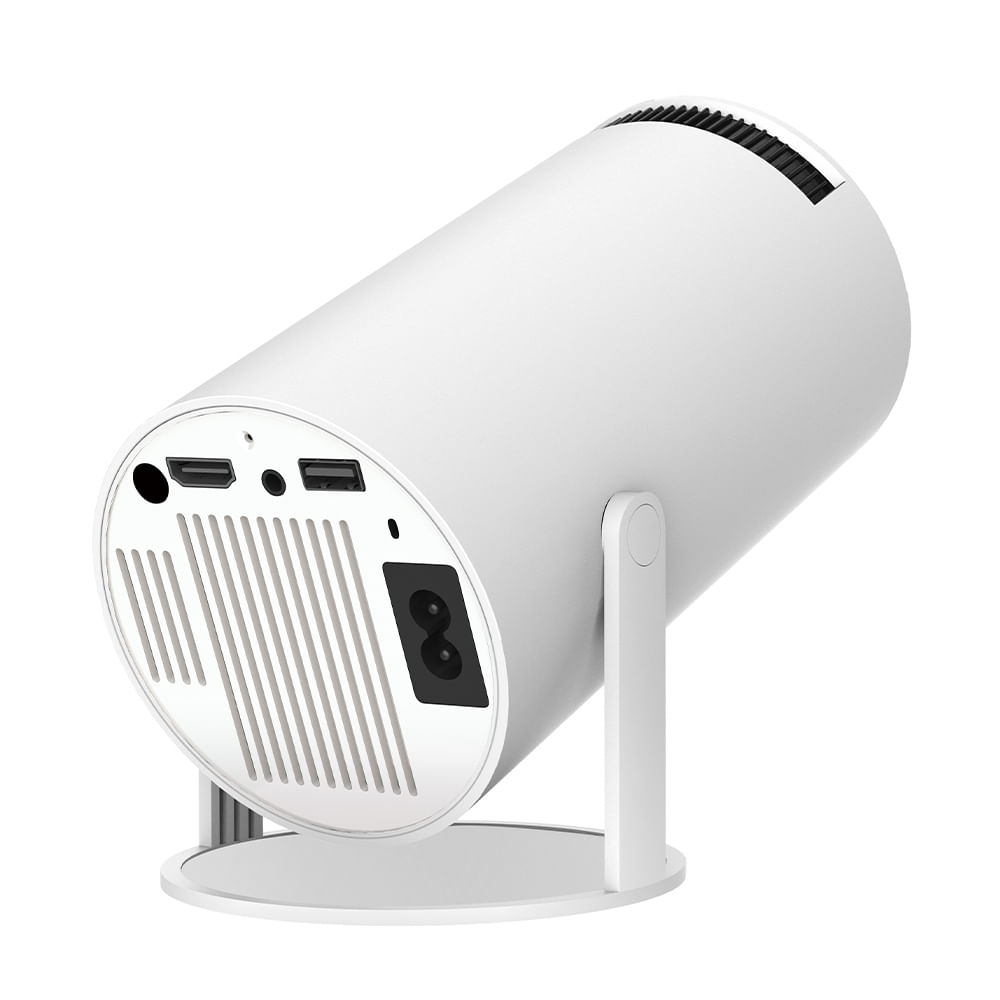 Imagen 2 del producto Proyector portátil Westminster HN-P200 PRO Wi-Fi, 3700 lúmenes, Android, blanco