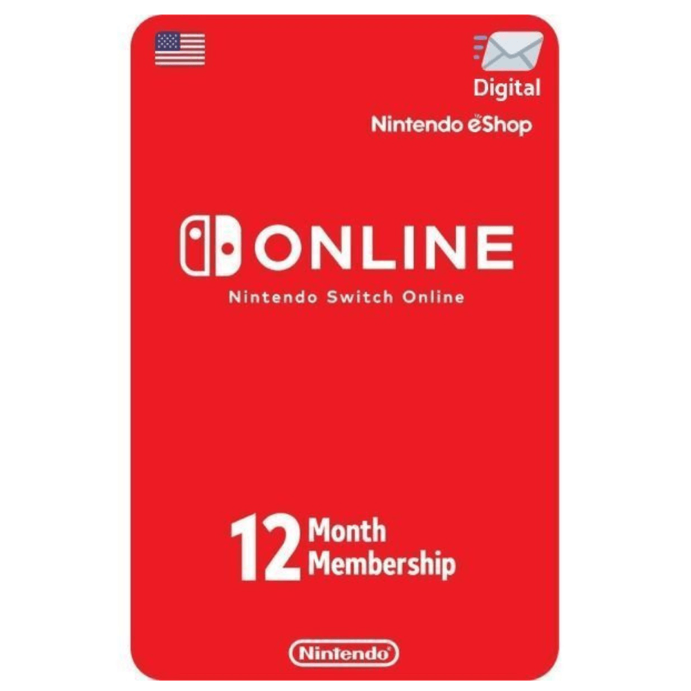 Código Nintendo Switch Online 12 Meses USA - Switch Digital