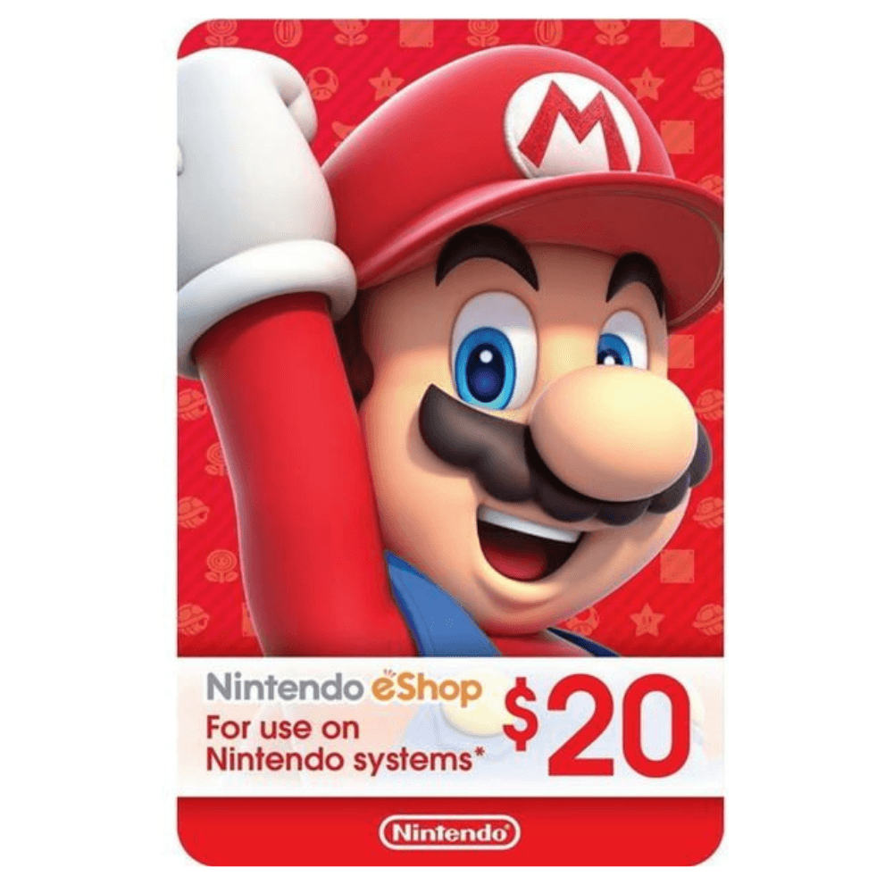 Código Nintendo eShop 20 USD USA - Switch Digital