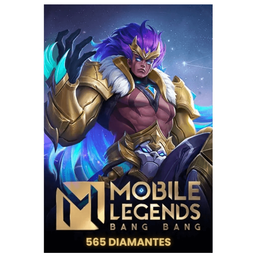 Código Mobile Legends 565 Diamantes Android, iOS Digital