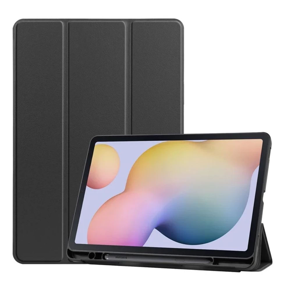 Funda Smart Case para Tablet Samsung A9 con portapencil, negro