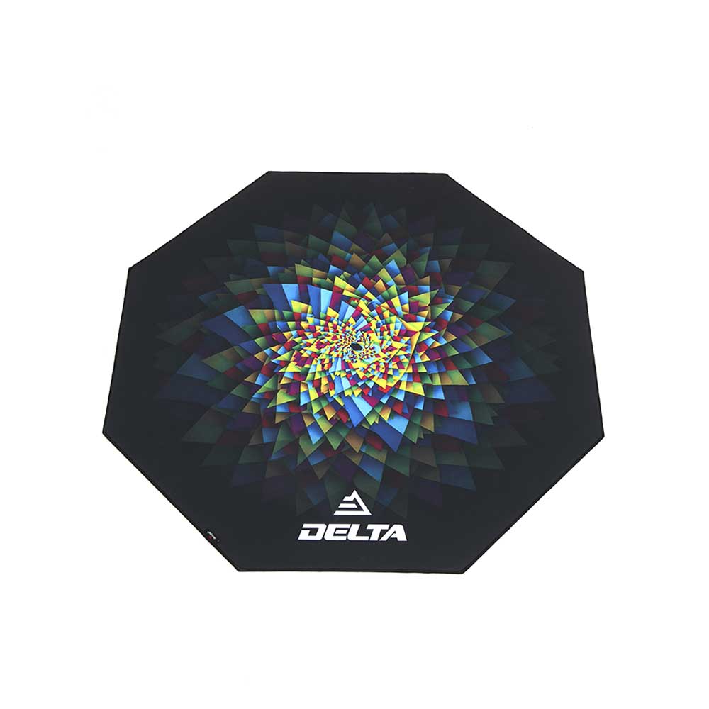 Protector de piso Delta Gamer Blue 120 x 120 cm