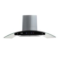 Campana extractora Sole Venus Classic 1 motor 270W, 90 cm, 3 niveles de absorción, plateado