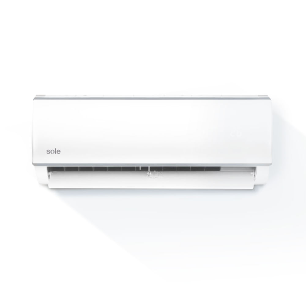 Imagen 1 del producto Aire acondicionado Sole 12 KBTU Split, de 16 a 23 m²,blanco