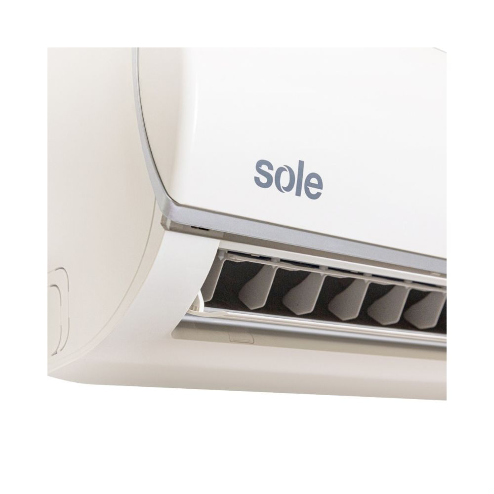 Imagen 2 del producto Aire acondicionado Sole 12 KBTU Split, de 16 a 23 m²,blanco