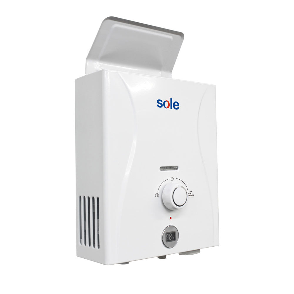Imagen 2 del producto Calentador instantáneo Sole control total Gn 5.5L C/Acc, blanco