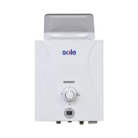Calentador instantáneo Sole control total Gn 5.5L C/Acc, blanco