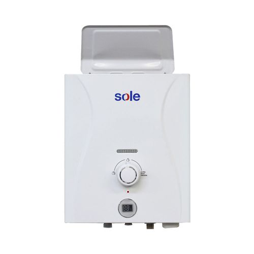 Calentador instantáneo Sole control total Gn 5.5L C/Acc, blanco