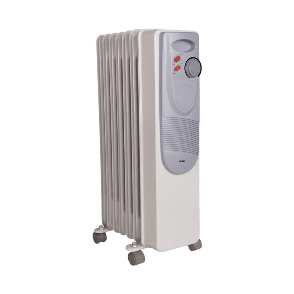 Estufa de aceite Sole 1500W, 7 celdas, gris