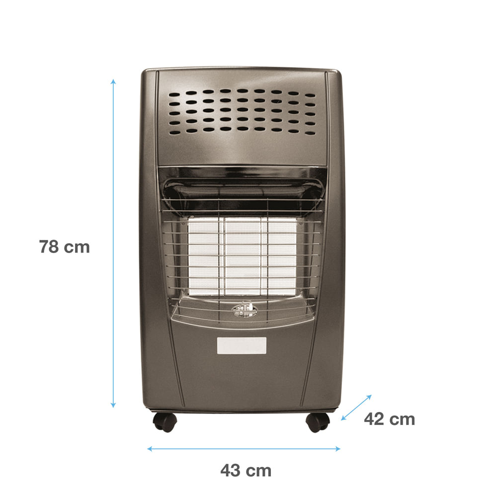 Imagen 2 del producto Estufa a gas Sole ESOLG003 4200W, GLP, para altura, azul