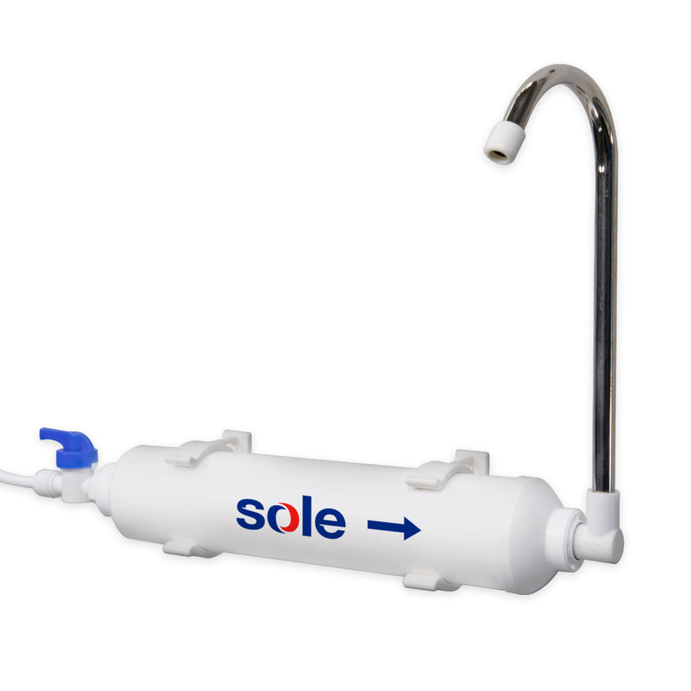 Imagen 2 del producto Purificador Sole premium en línea S/ lavadero, blanco