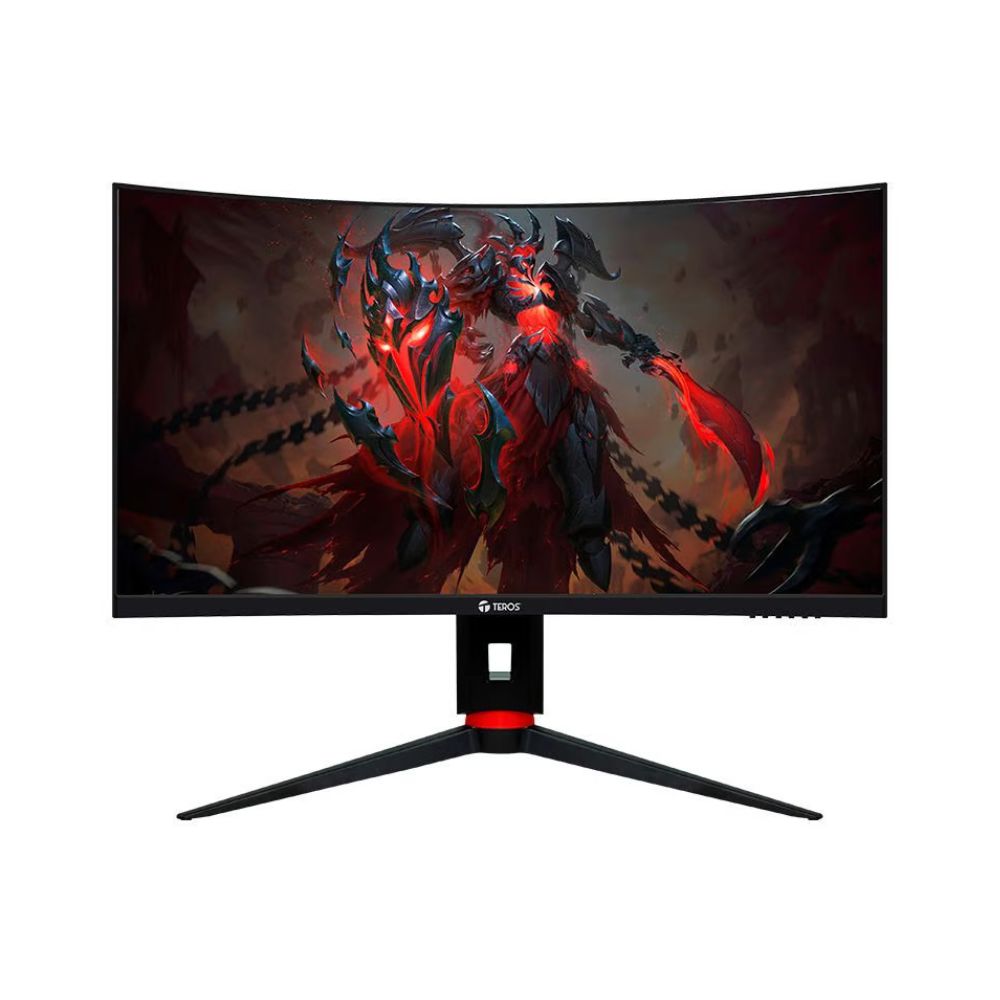 Imagen 1 del producto Monitor curvo Teros TE-2766G, 27"" VA 180 Hz, 1920x1080 FHD, HDMI, DP, Freesync, Pivot