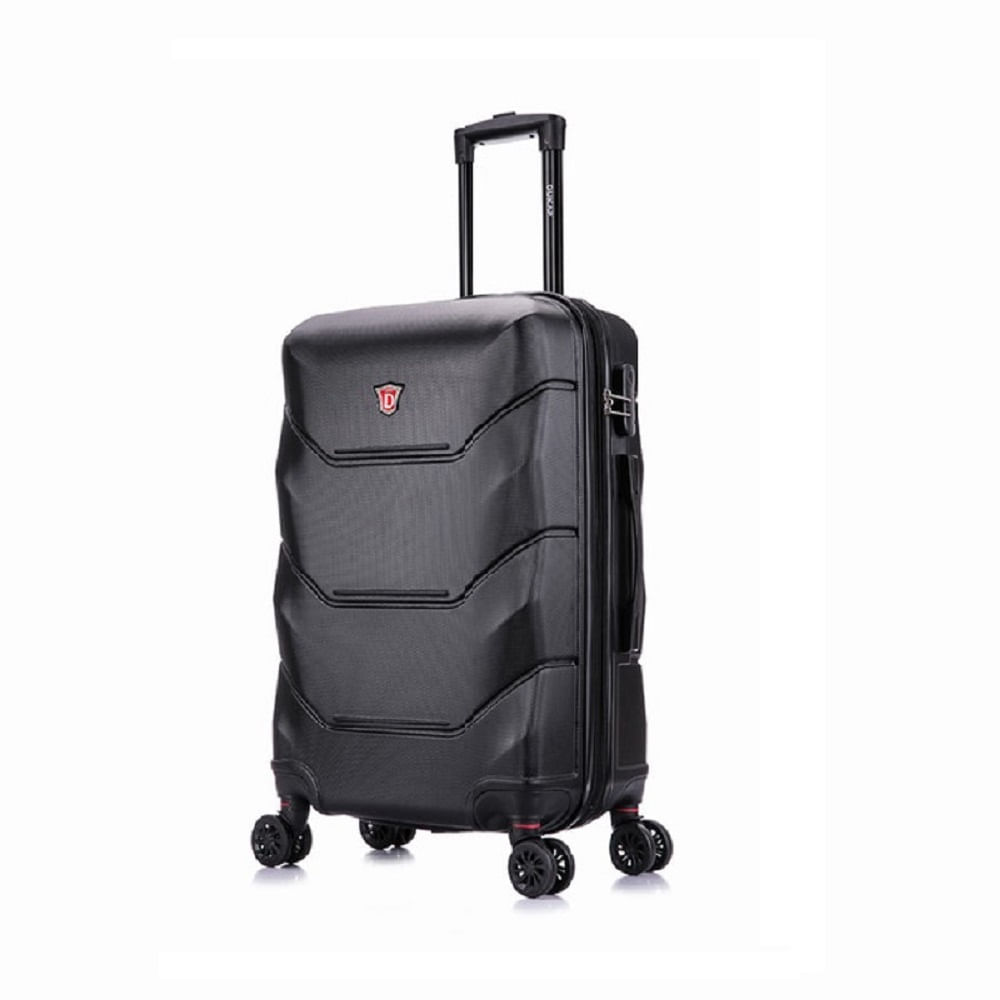 Imagen 1 del producto Maleta de cabina Dukap, 4 ruedas dobles, capacidad 10 kg, Zonix, negro