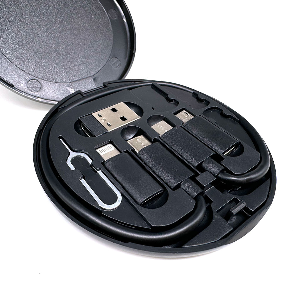 Imagen 2 del producto Kit de viaje Coolbox Teraware Usb Usb C Microsd Lightning Nano Sim
