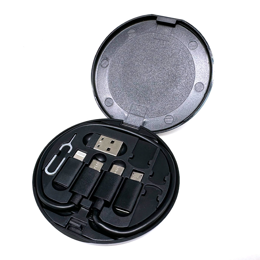 Kit de viaje Coolbox Teraware Usb Usb C Microsd Lightning Nano Sim