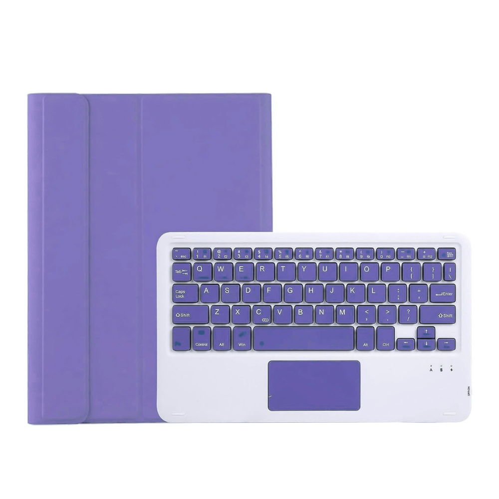 Funda con Teclado Bluetooth con Touchpad para IPAD PRO 11" Morado