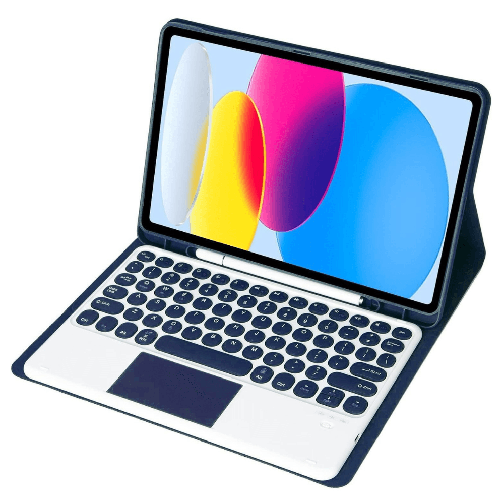 Imagen 2 del producto Funda con Teclado Bluetooth con Touchpad para IPAD PRO 11"" Morado