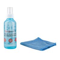 Líquido de limpieza Coolbox Teraware para pc 100 ml + paño de microfibra (reempacado)