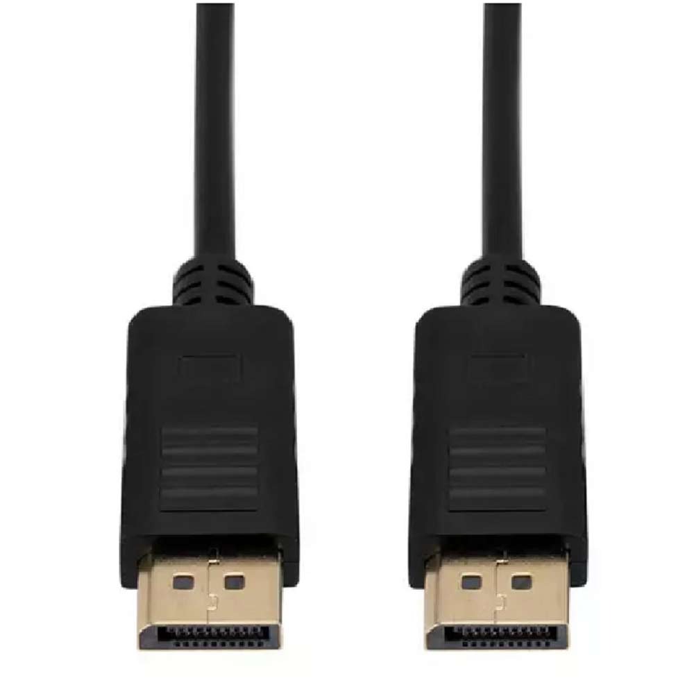 Imagen 2 del producto Cable Genérico displayport a displayport,1.5 m, negro (reempacado)