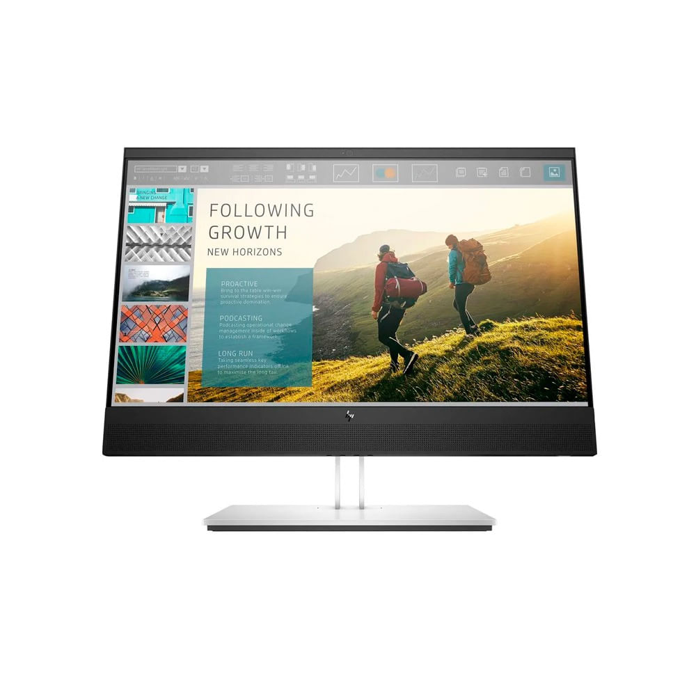 Monitor HP Mini-in-One 24,Full HD 23.8'' IPS, Webcam 2MP, USB Tipo C, Display Port 1,2, Altavoces de 2W, VESA, Negro