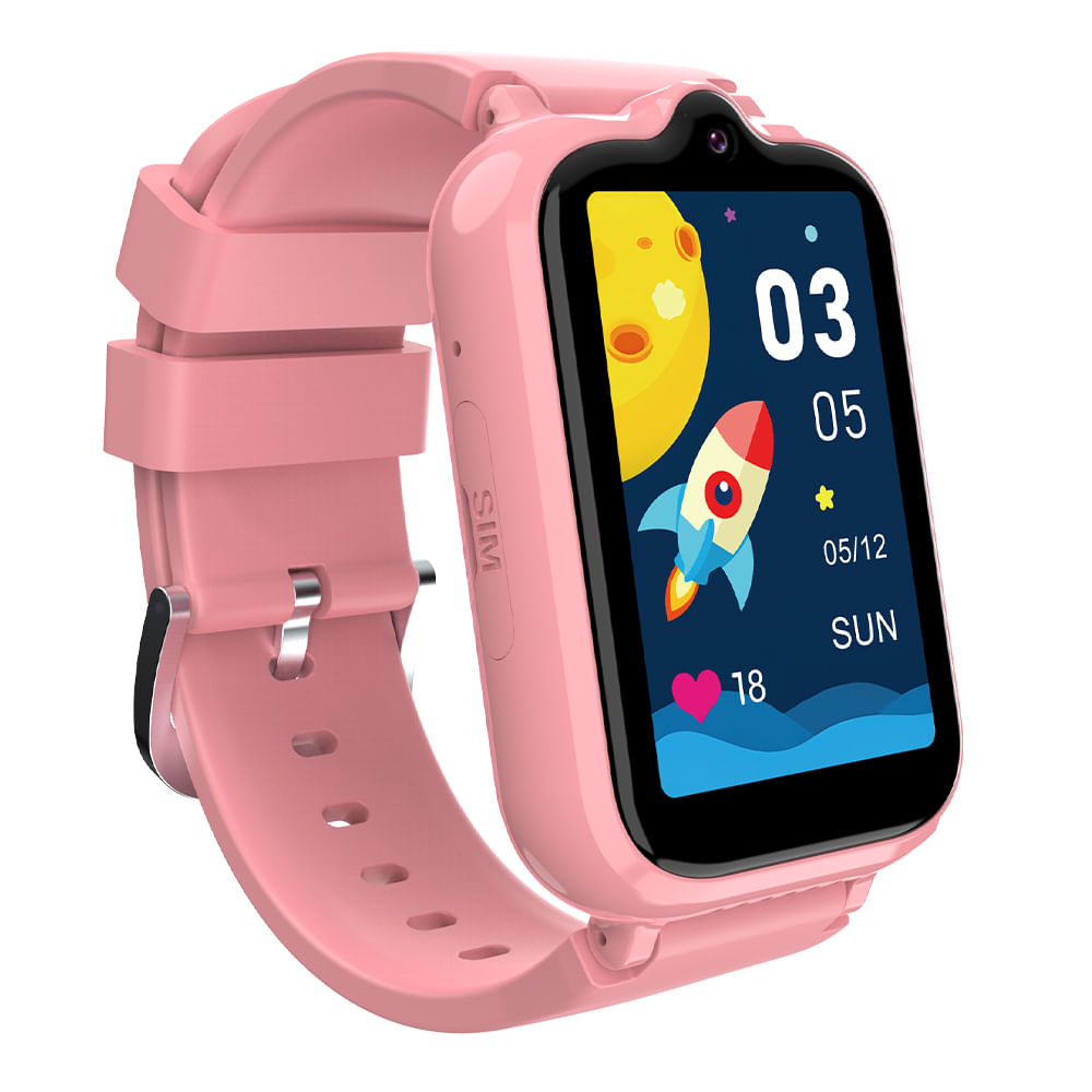Smartwatch Roadtrip T41 1.57", resistente al agua IP65, modos de deporte, batería hasta 5 días, rosado
