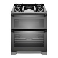 Cocina Electrolux con doble Horno, 5 quemadores, con triple llama 76cm - FE5AD