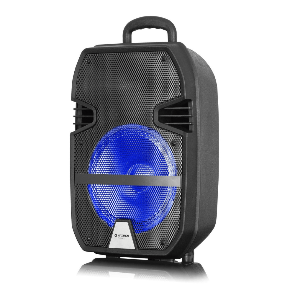Imagen 2 del producto Parlante de torre bluetooth portátil Maxtron Libidum MX321VB, bocina 8"", micrófono inalámbrico