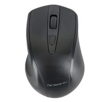 Reacondicionado: Mouse inalámbrico Coolbox Teraware 4W019, receptor usb, 1600 dpi, 4 botones, usa pilas, negro
