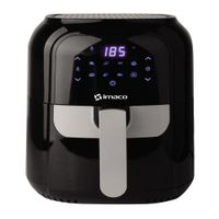 Reacondicionado: Freidora de aire Imaco AF5514 panel digital, 1400w, 4.2 litros, negro