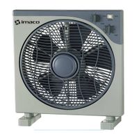 Reacondicionado: Ventilador Imaco box recirculante 12"", 40w, 3 velocidades