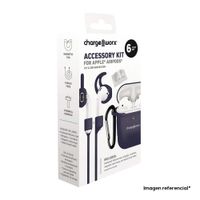 Kit de accesorios Charge Worx para Apple airpods, azul (reempacado)