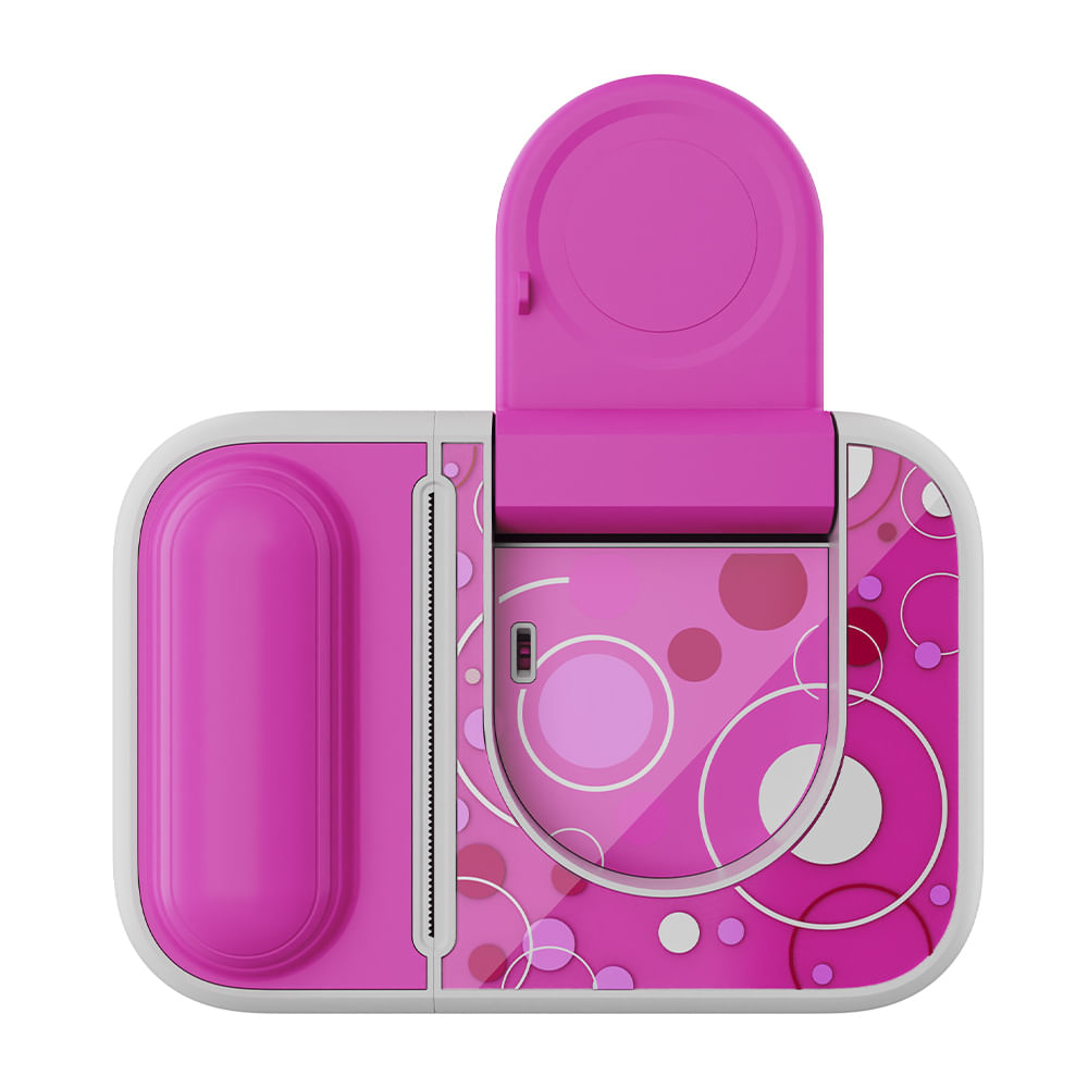 Imagen 2 del producto Cámara infantil instantánea Hippo plegable con juegos rosado