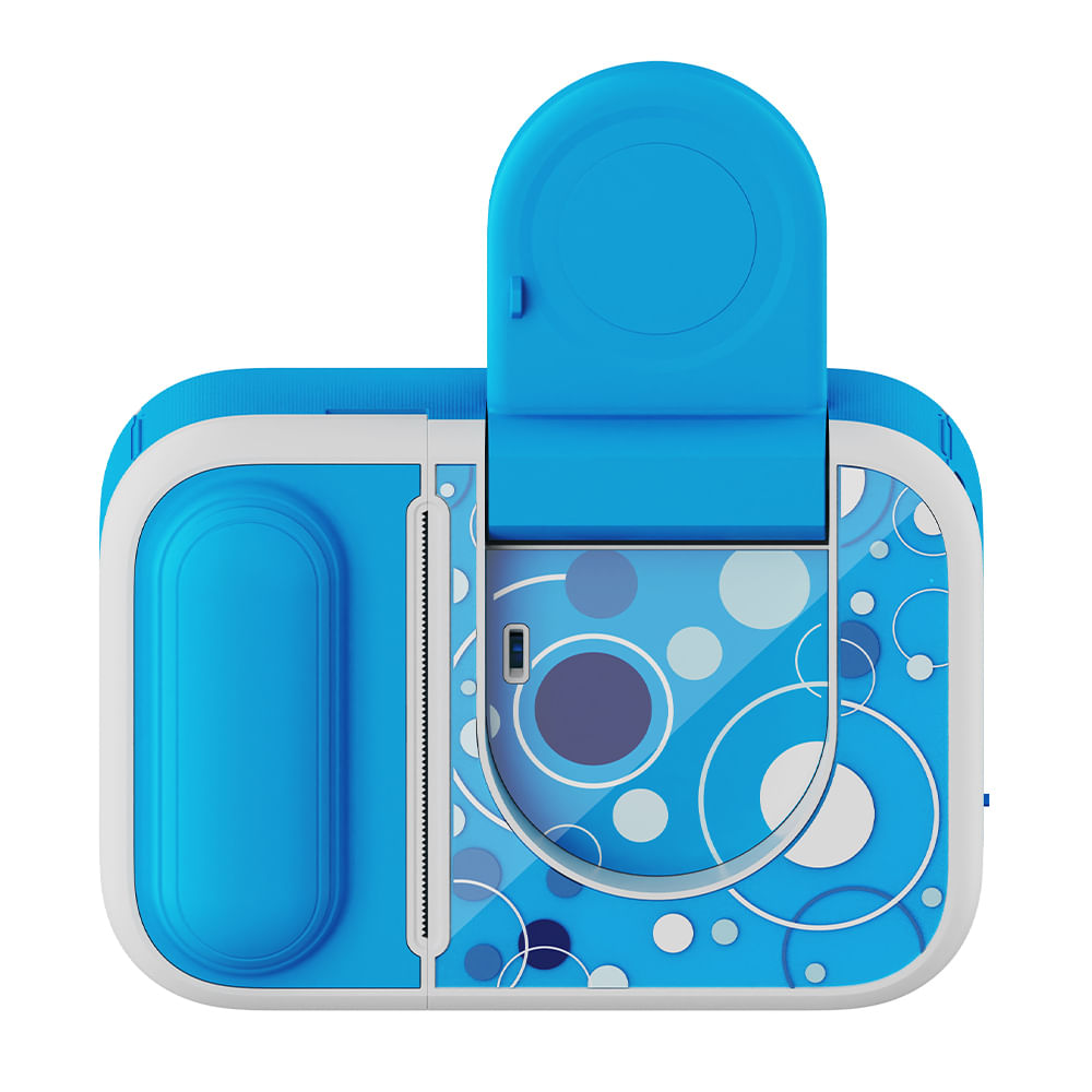 Imagen 2 del producto Cámara infantil instantánea Hippo plegable con juegos azul