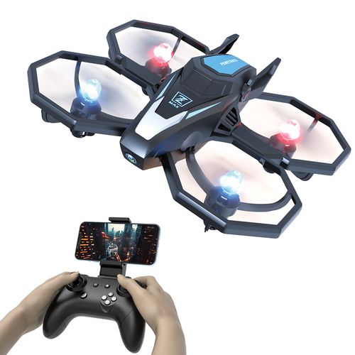 Drone cuadricóptero 720p con cámara luz led