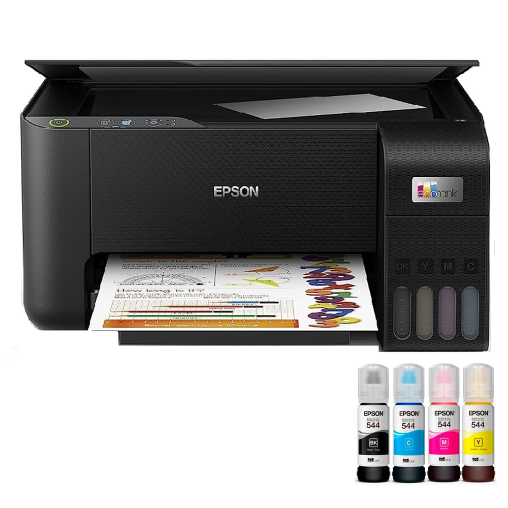 Imagen 1 del producto Impresora multifuncional Epson Ecotank L3210, inyección de tinta, alámbrica, con tanques recargables