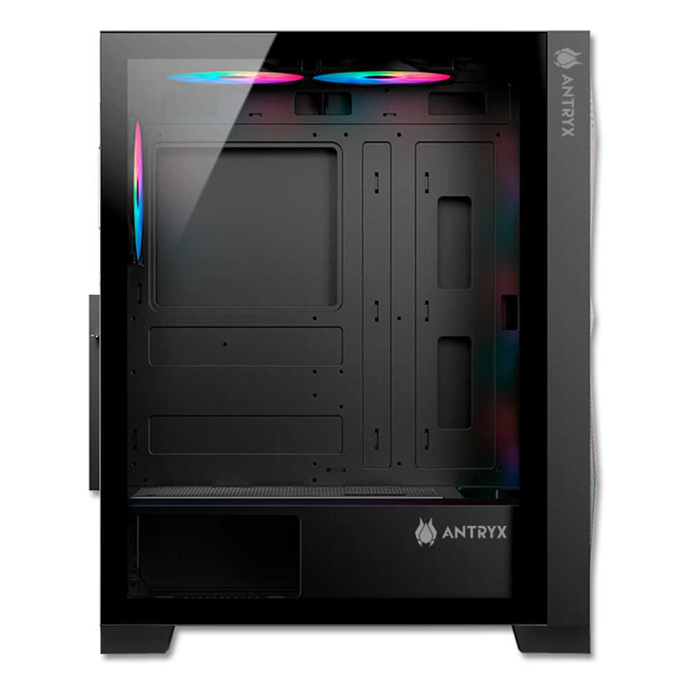 Imagen 2 del producto Gabinete Antryx RX-250, USB3.0, FRGB FAN X4, panel lateral de vidrio templado