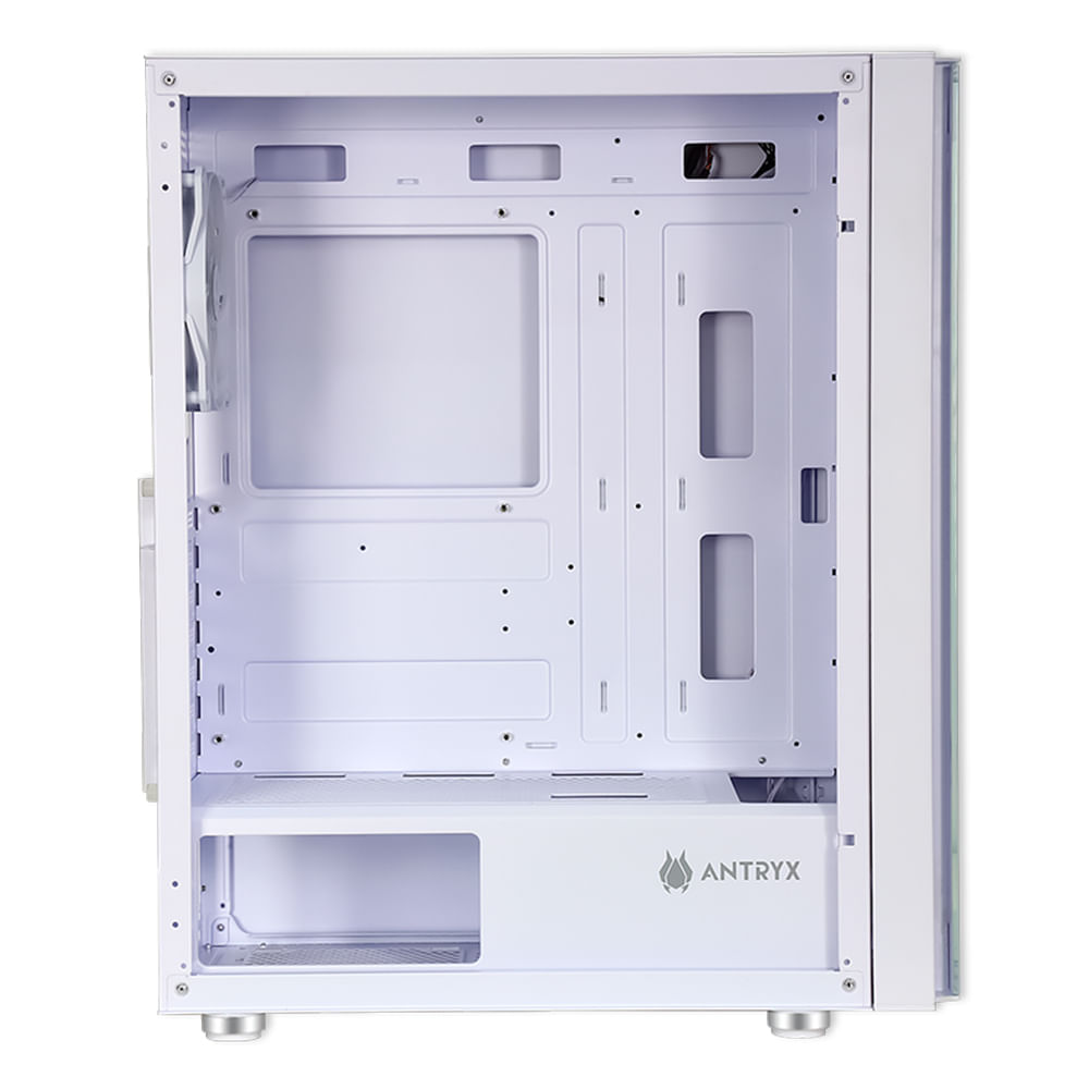 Imagen 2 del producto Gabinete Antryx RX-260 WHITE, USB3.0, FRGB FAN X4, panel lateral de vidrio templado