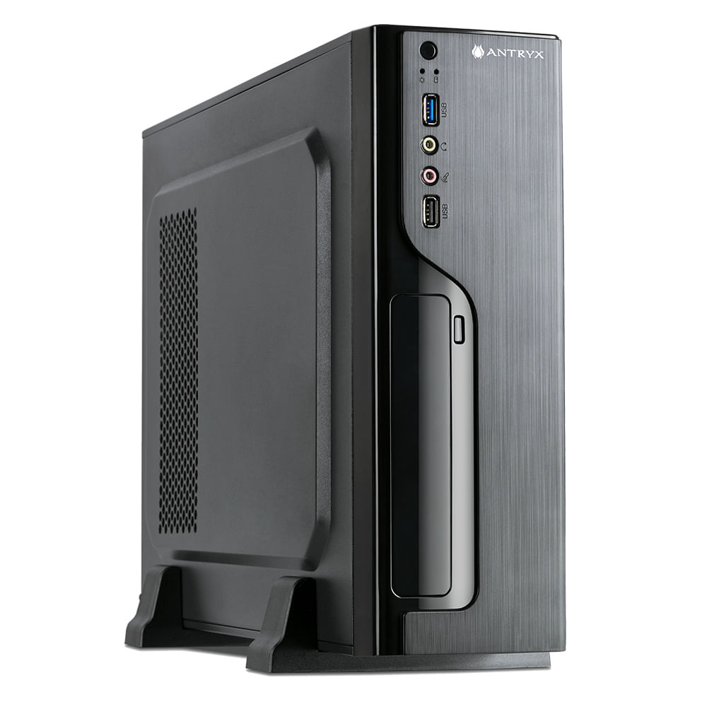 Imagen 1 del producto Gabinete Antryx Xtreme Slim XS-120 MATX USB 3.0, panel con proceso de estampado, con fuente 350W